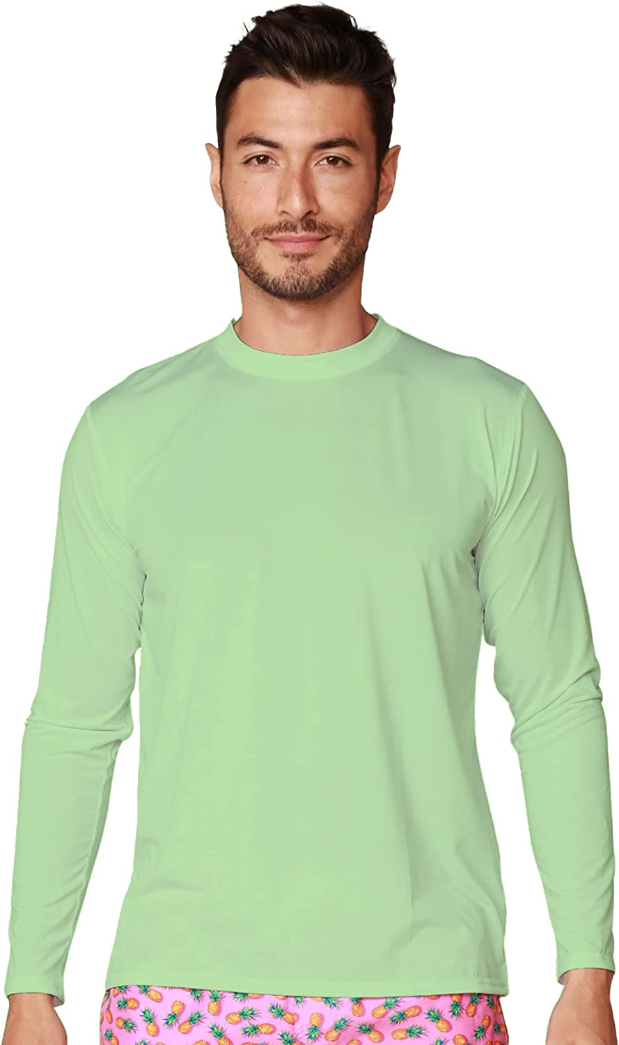 INGEAR Men's UPF50+ Long Sleeve UV Sun Protection Shirts Quick Dry Outdoor  Shirt