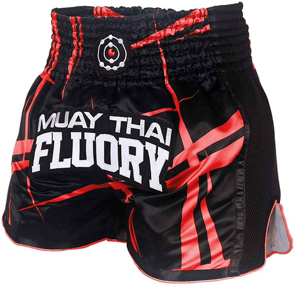 Details about   FLUORY Muay Thai Shorts Size:XS S M L XL 2XL 3XL 4XL Boxing Shorts for Men/Wome 