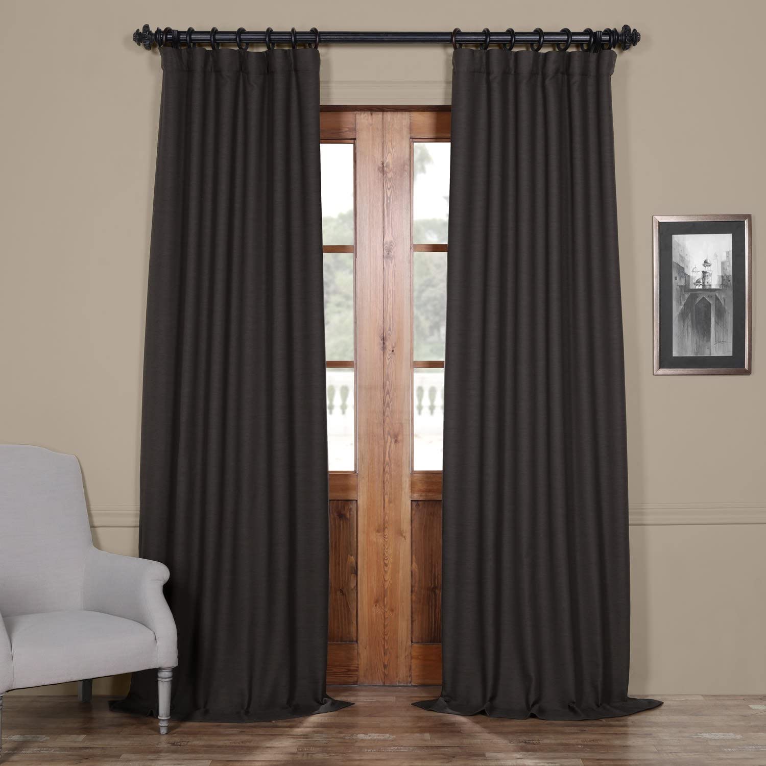 HPD Half Price Drapes BOCH-PL1702-84 Bellino Blackout Room Darkening  Curtain (1 | eBay