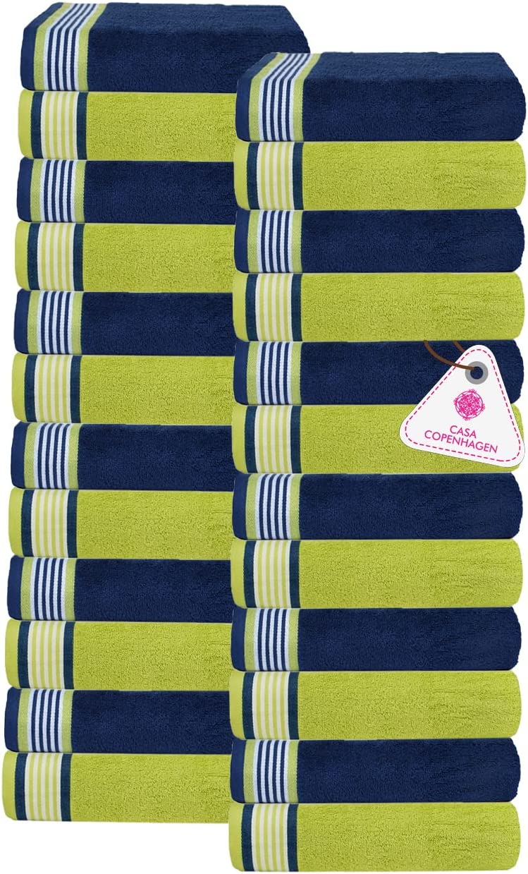 CASA COPENHAGEN Designed in Denmark 550 GSM 2 Large Bath Towels 2