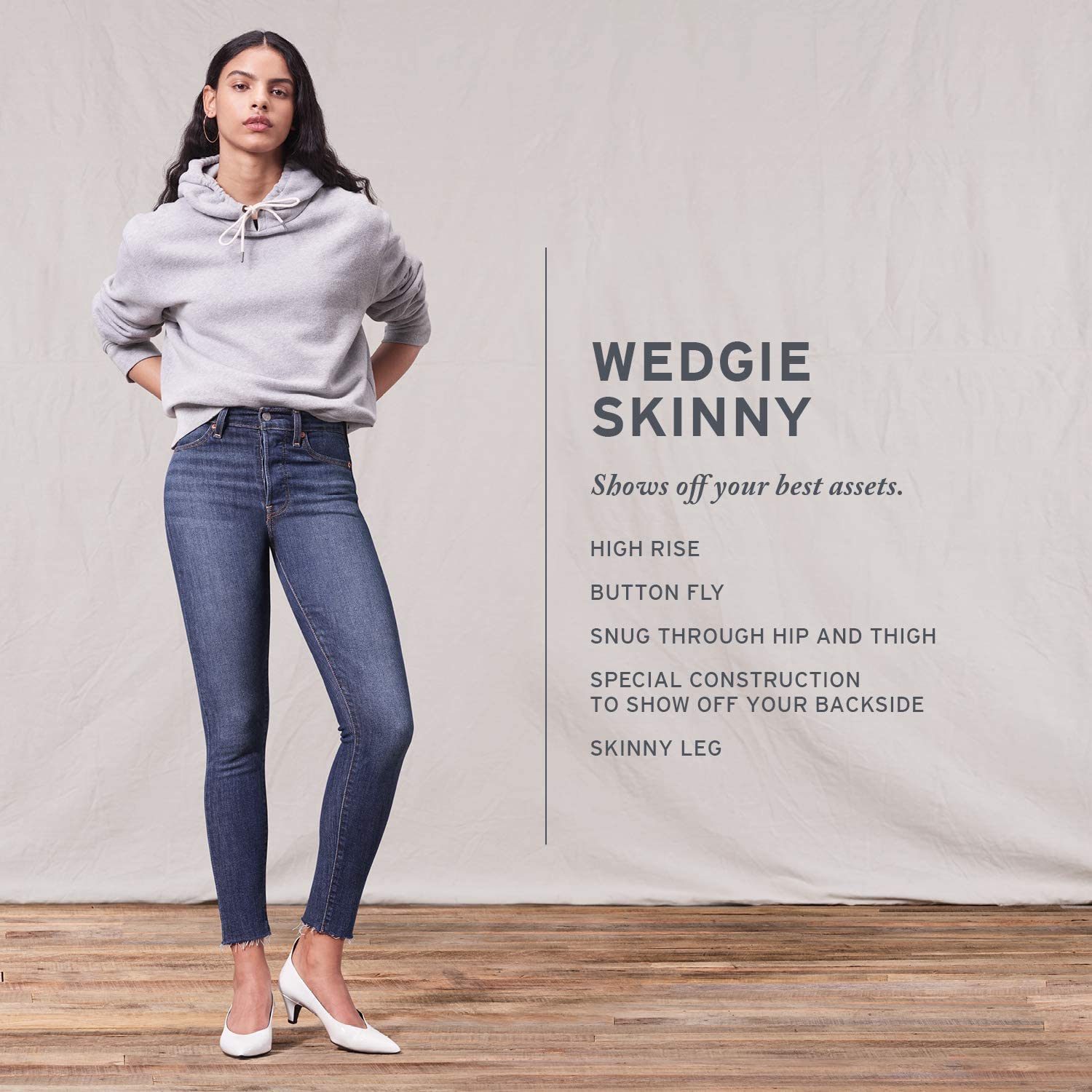 Levi's Women's Wedgie Skinny Jeans | eBay