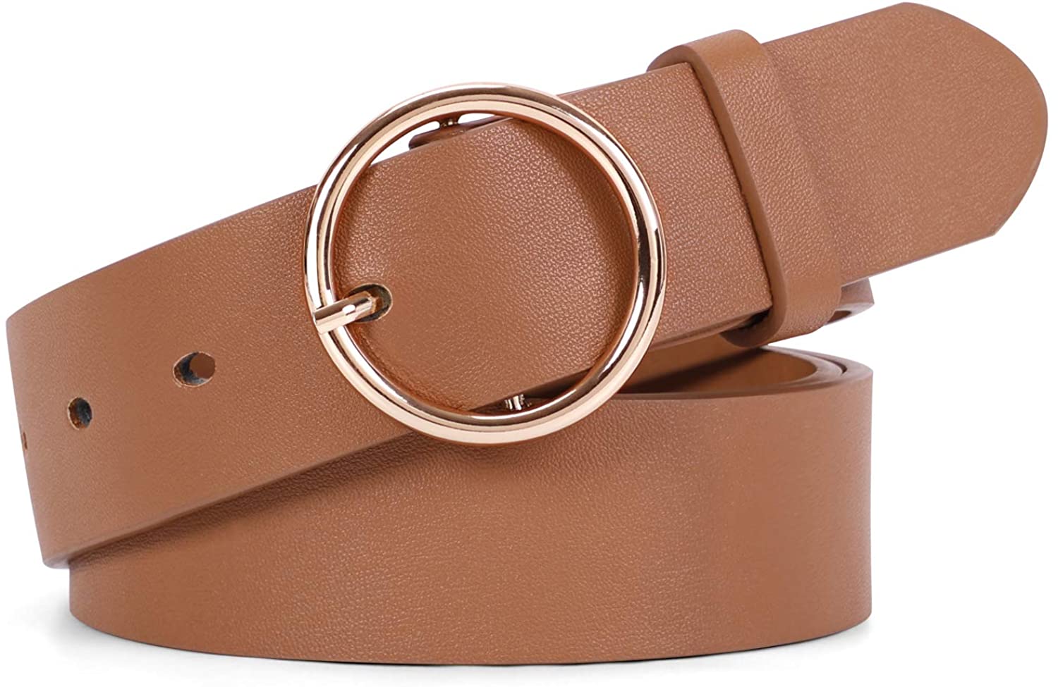 Buy WERFORU Women Casual Dress Belt Genuine Leather Belt