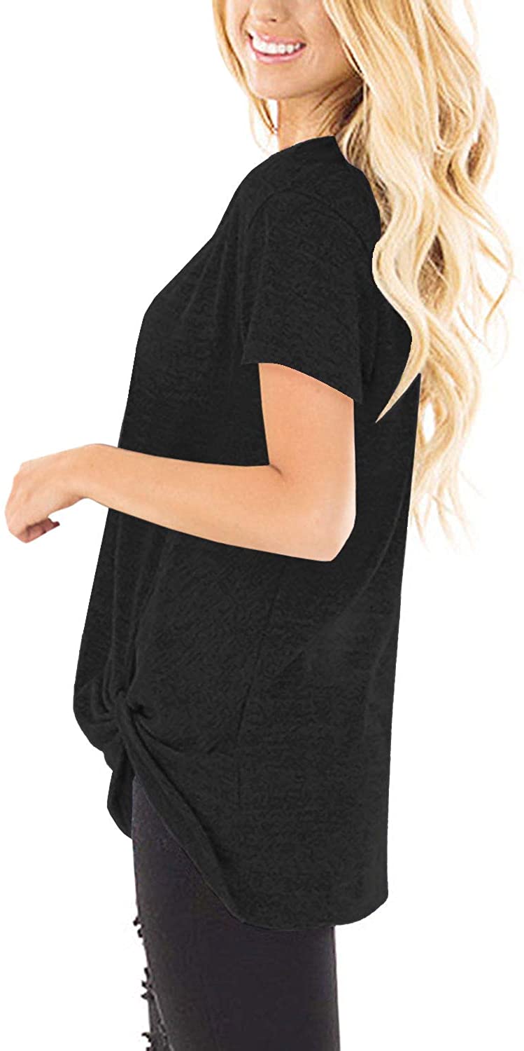 twist hem shirt