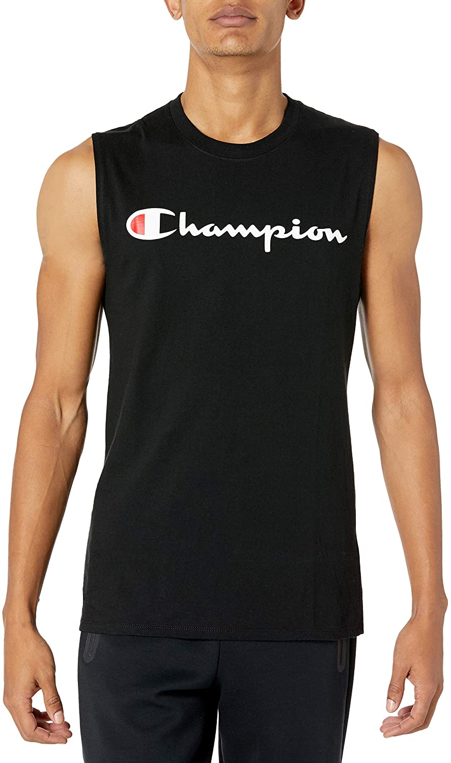 champion men's sleeveless shirts & tops