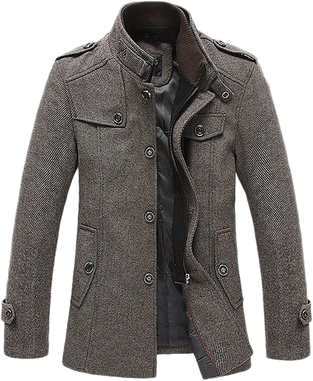 Мужское пальто woolen Coat