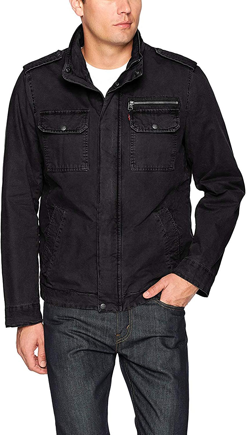 Levi's sherpa best sale lined military jacket