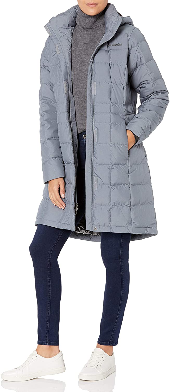 hexbreaker long down jacket