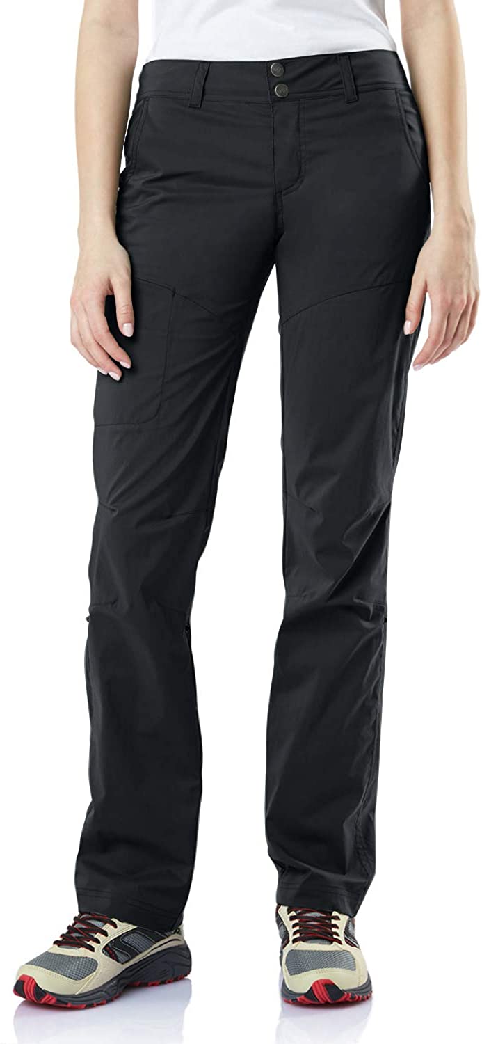 Zipper Pockets MINPEOP Women's Hiking Cargo Pants Casual Outdoor Water Resistant Quick Dry Lightweight Camping UPF 50 