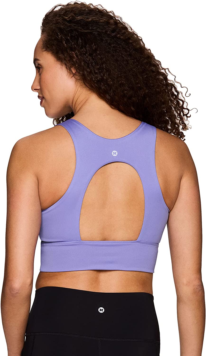 RBX Active Women's Seamless Low Impact Workout Sports Bra 