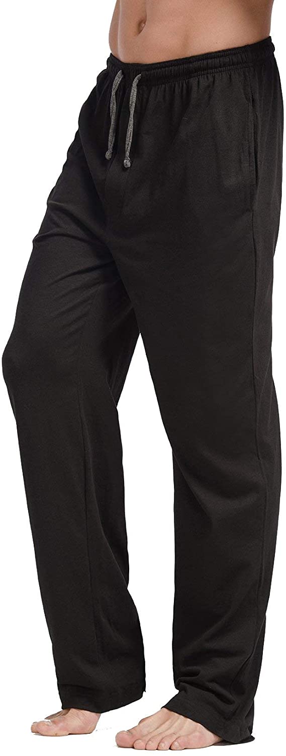 CYZ Men's 100% Cotton Jersey Knit Pajama Pants/Lounge Pants | eBay
