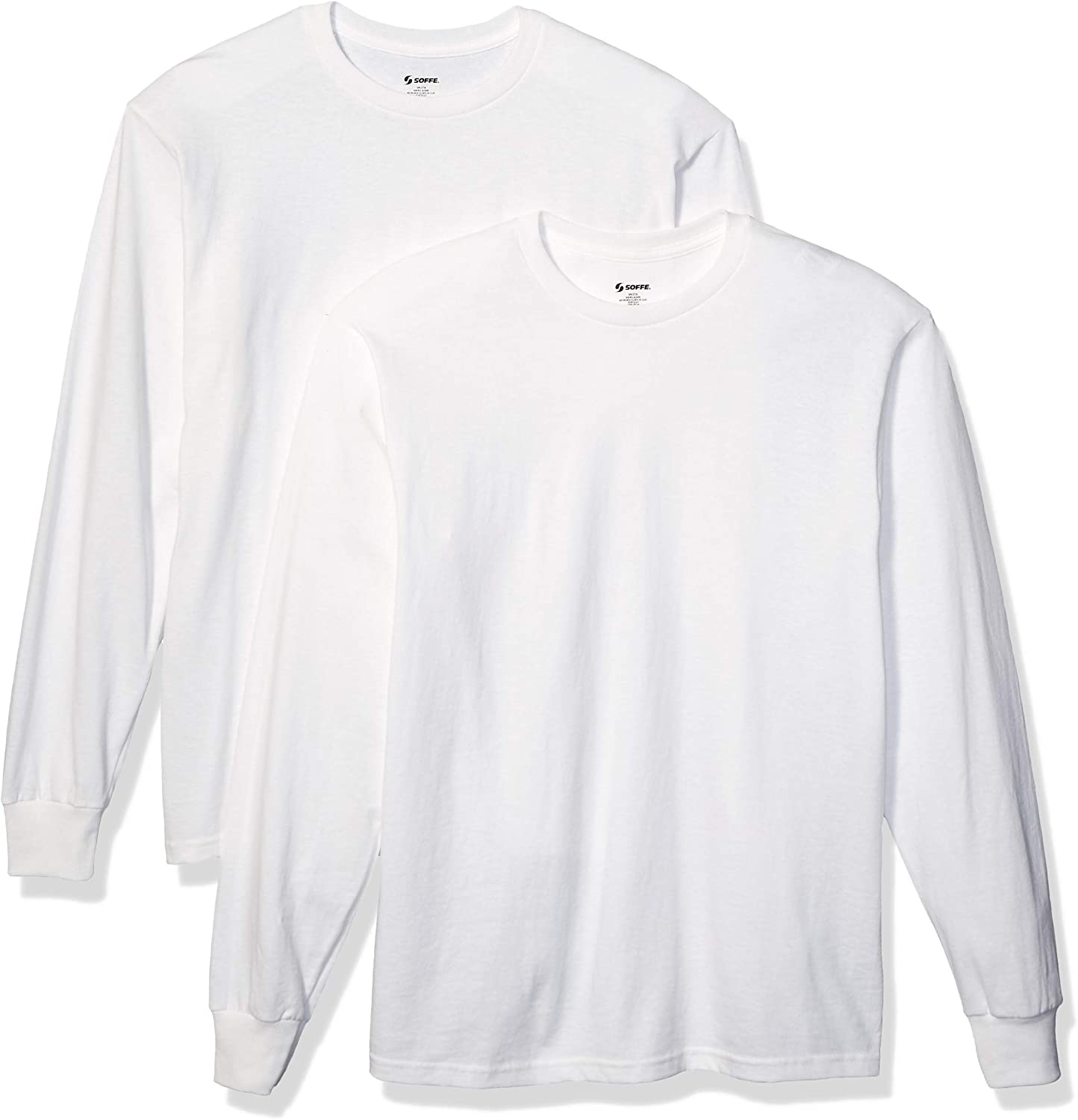  Soffe Men's Long-Sleeve Cotton T-Shirt : Clothing, Shoes &  Jewelry