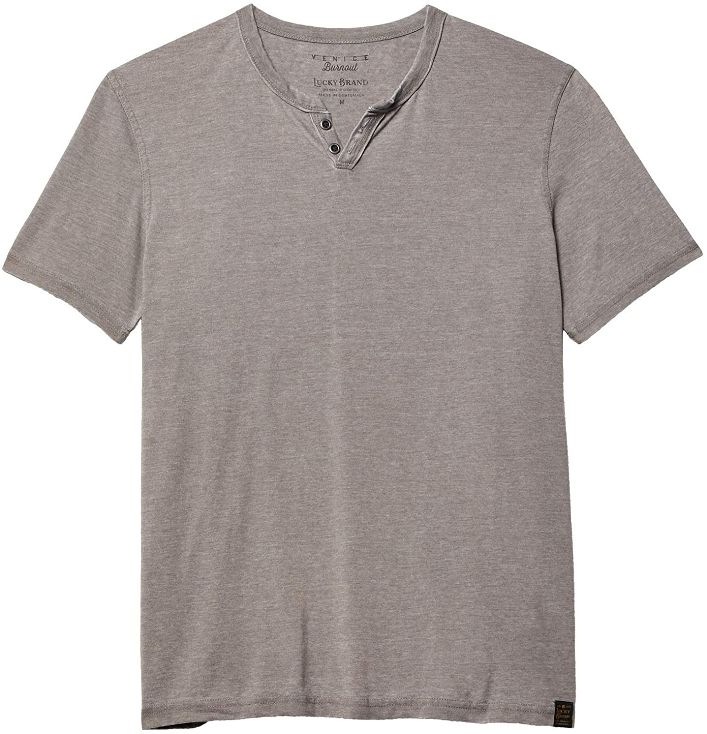 Lucky Brand Men's Venice Burnout Notch Neck Tee Shirt, Federal Blue, Small  : : Clothing, Shoes & Accessories