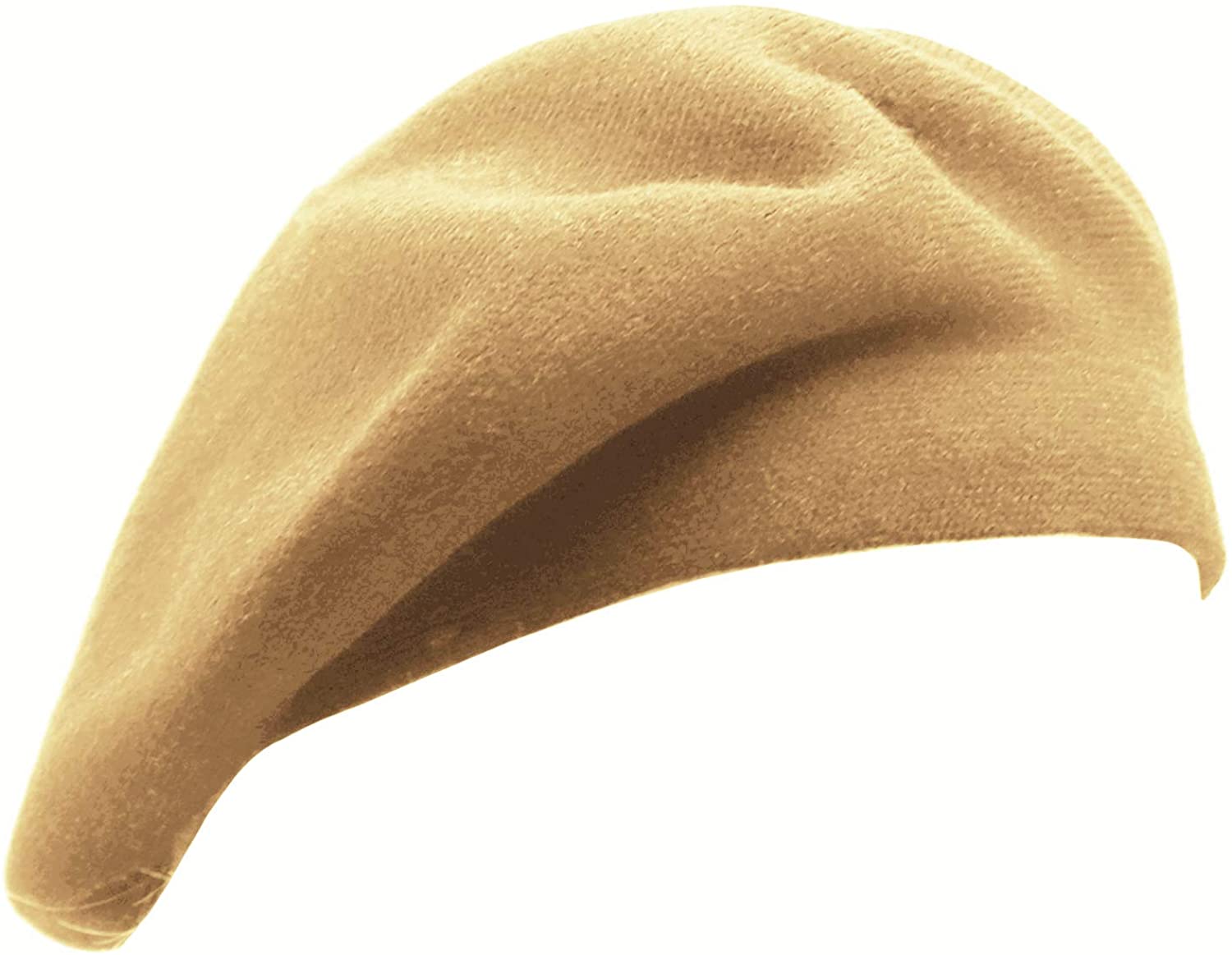 Wheebo French Beret Hat,Reversible Solid Color Cashmere Beret Cap