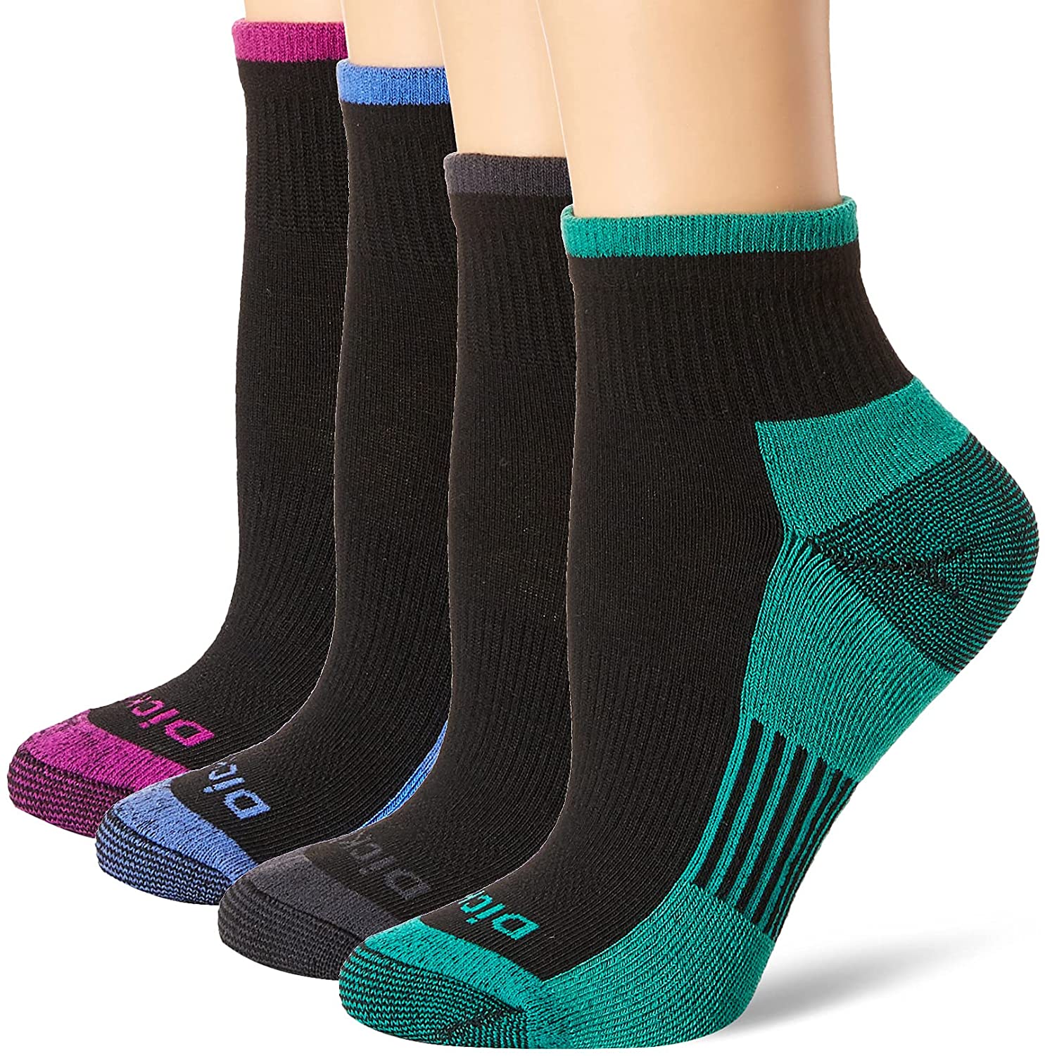 Dickies Women's 6 Pack Dritech Quarter Socks | eBay