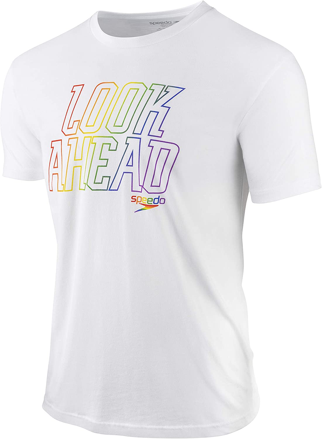 Manica Corta Unisex-Adulto Visita lo Store di SpeedoSpeedo T-Shirt Short Sleeve Crew Neck Pride Graphic 