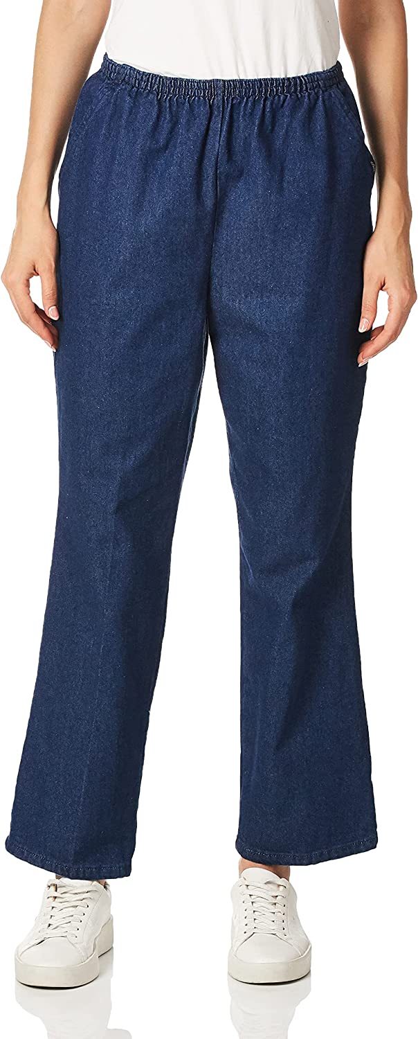 Pant with elastic waist