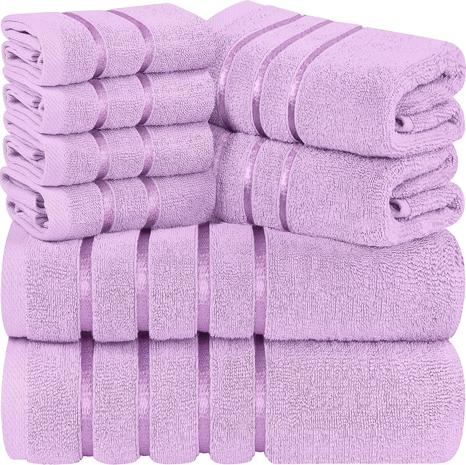 Utopia Towels 8-Piece Premium Towel Set, 2 Bath Towels, 2 Hand Towels, and  4 – ASA College: Florida