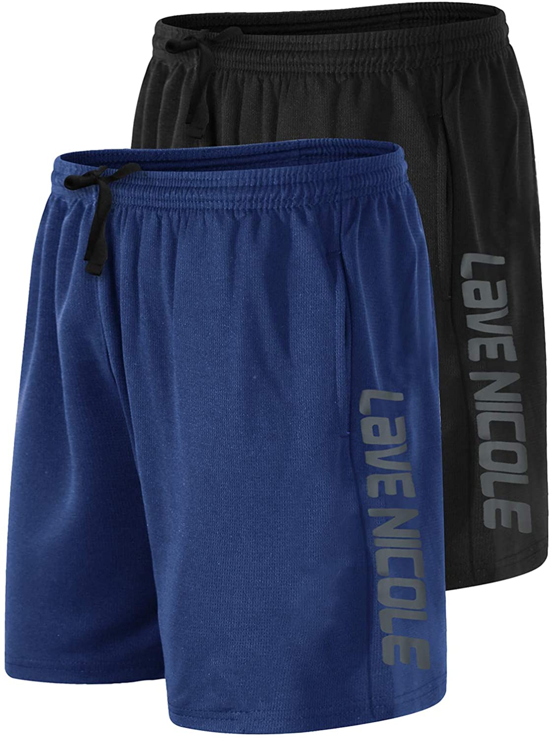 Suyye Mens 7 Workout Running Shorts Athletic Shorts with Pockets 