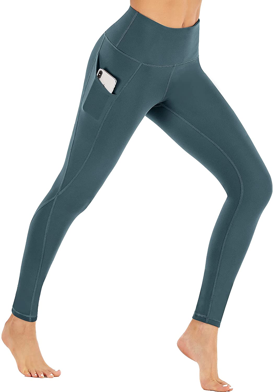 CRZ YOGA Women's Thermal Fleece Lined Leggings 25In High Waist Winter Yoga  Pants | eBay