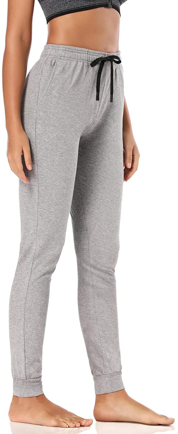Safort Women 28 30 32 34 Inseam Regular Tall Straight Leg Yoga Pants,  Workout Pants, Four Pockets, Grey M : : Clothing & Accessories