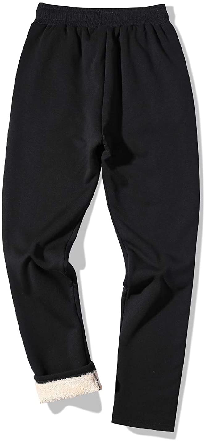 mens fleece lined winter pants