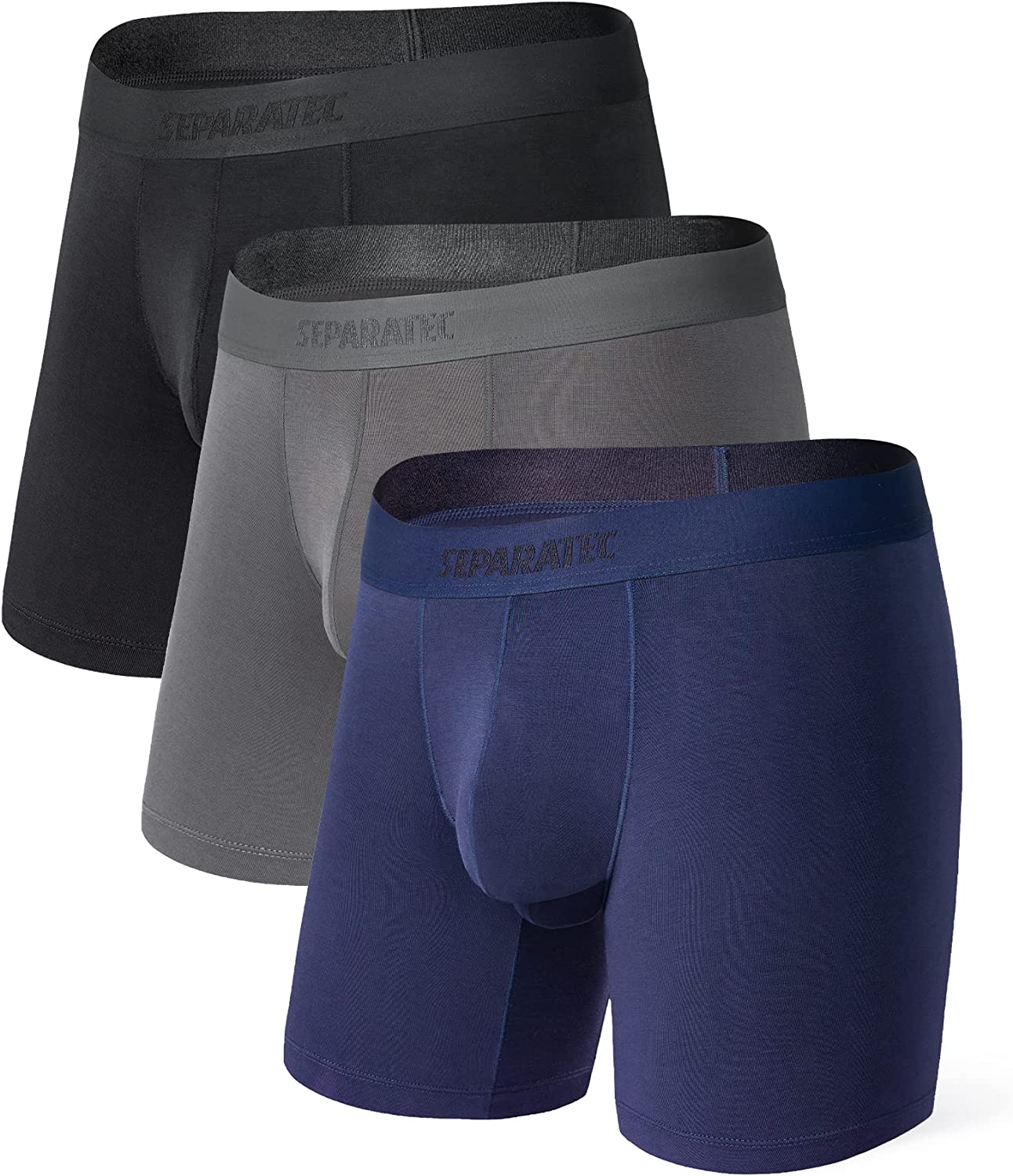 Separatec Men's Underwear 7 Pack Colorful Highly Stretchy - Import It All