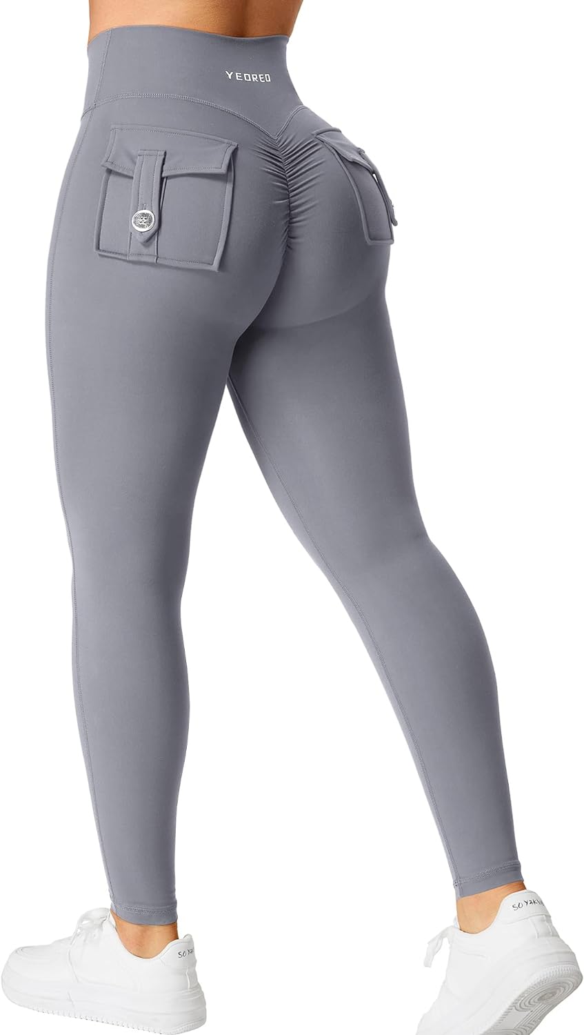 YEOREO Charm Leggings, #1 Blue Gray, Small : : Clothing, Shoes &  Accessories