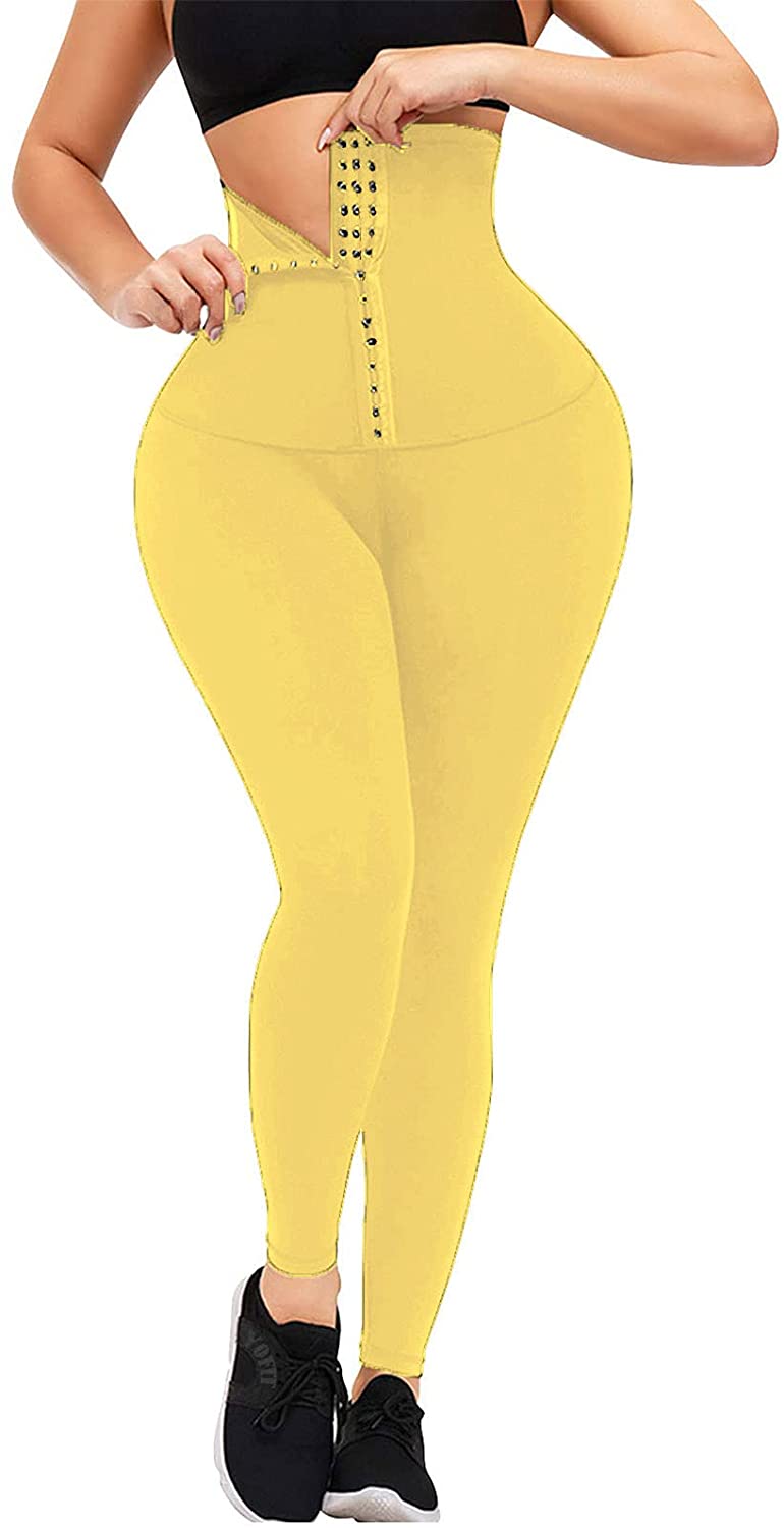 POWERASIA High Waisted Yoga Pants with Pockets for Women, Tummy