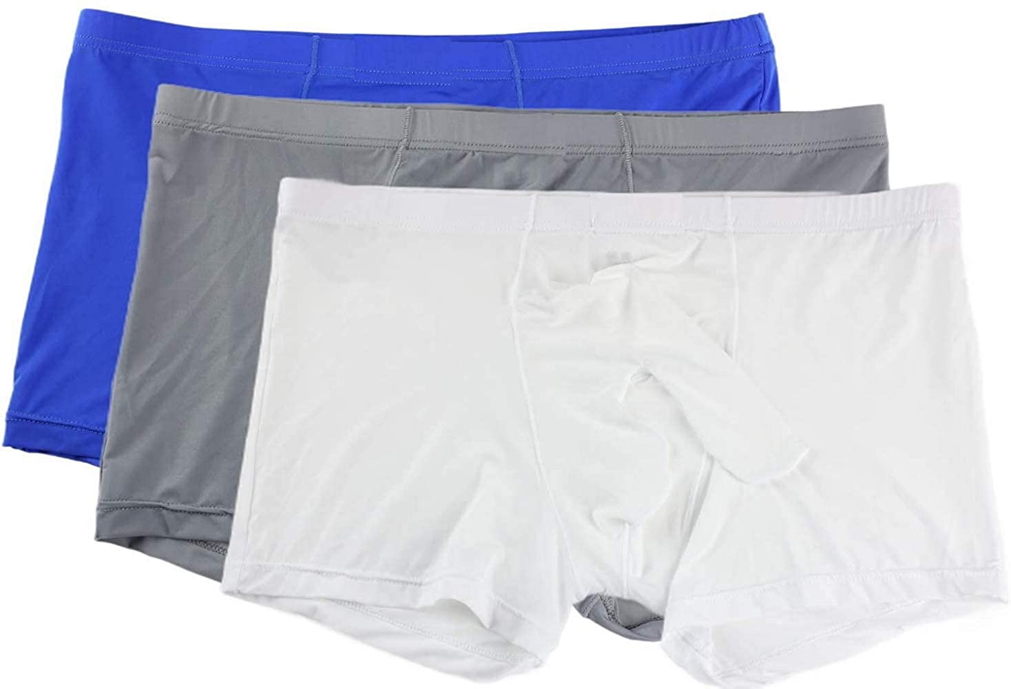 Naturemore Mens Sexy Ice Silk Youth Sexy Boxer Elephant Underpants