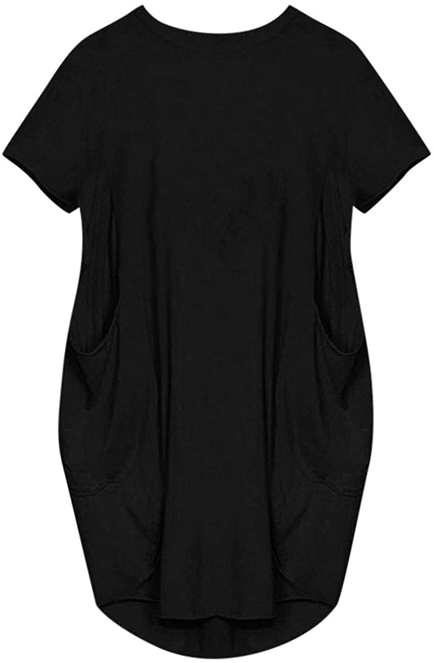 Black T-shirt dresses