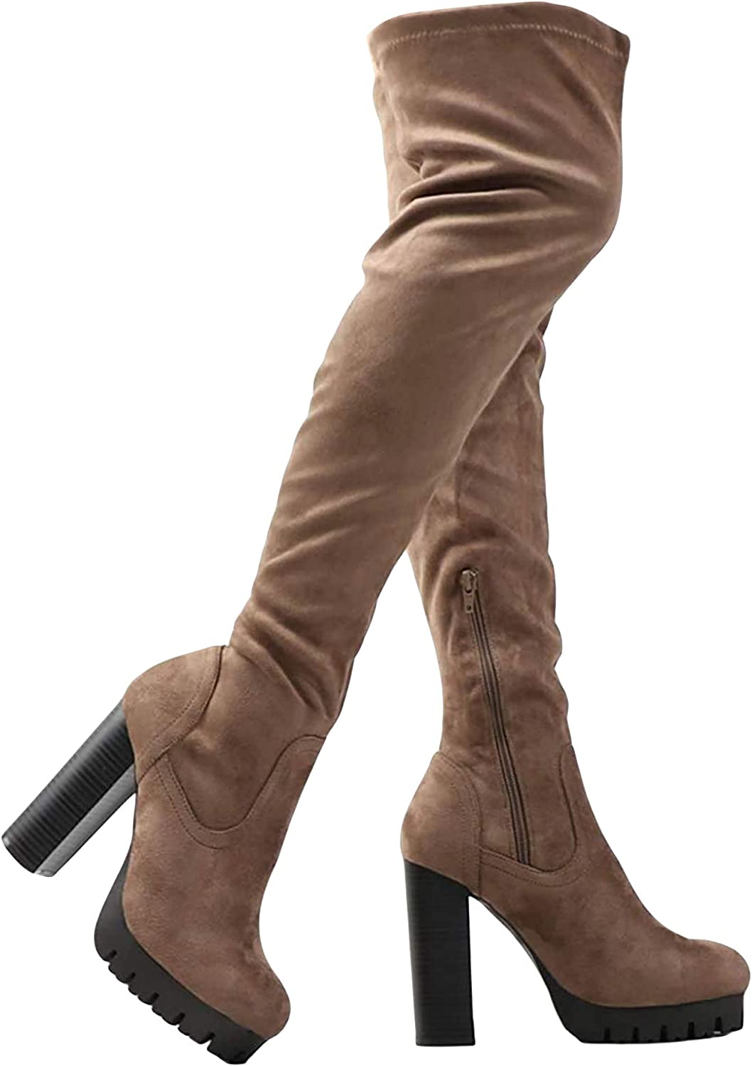 wild diva knee high boots