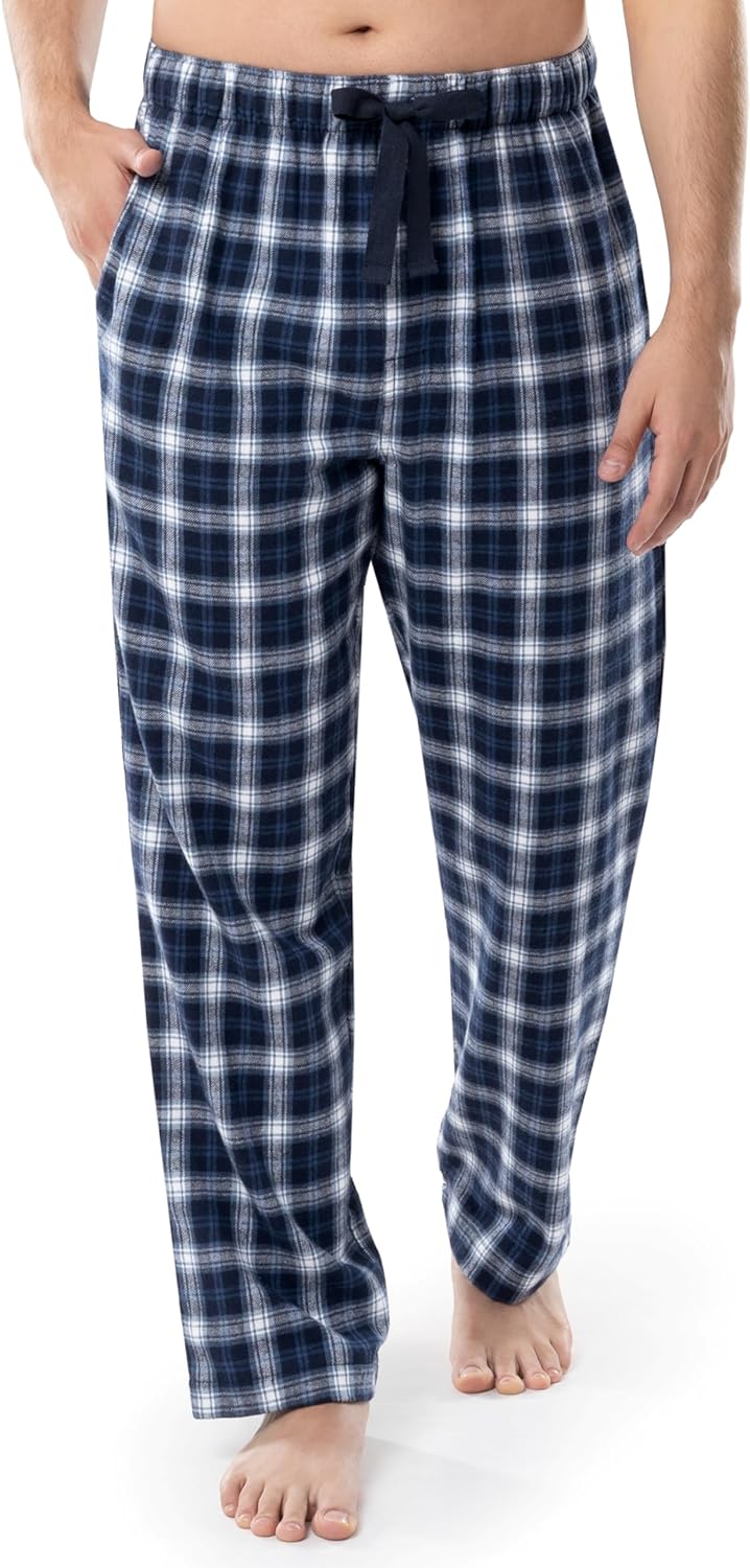 Fruit of the Loom mens Yarn-dye Woven Flannel Pajama Pant