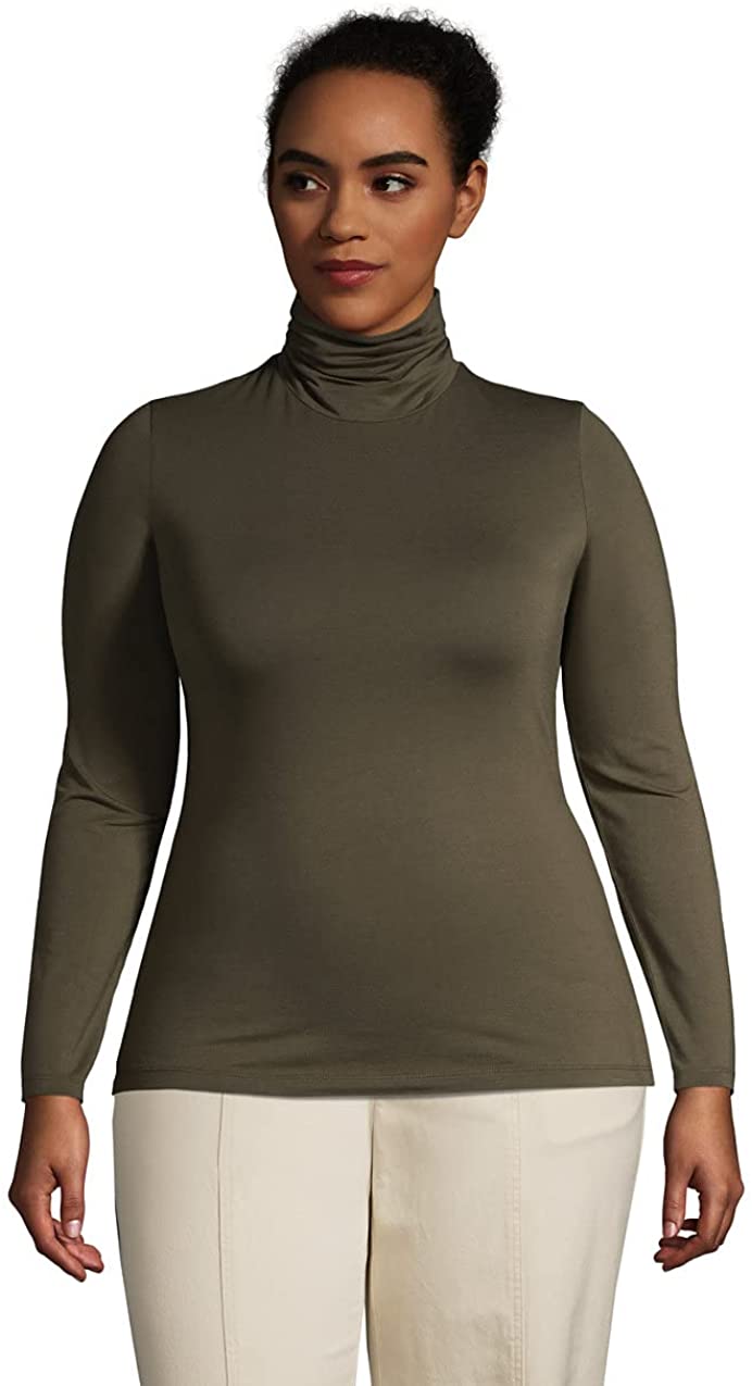 Women's Lightweight Fitted Turtleneck