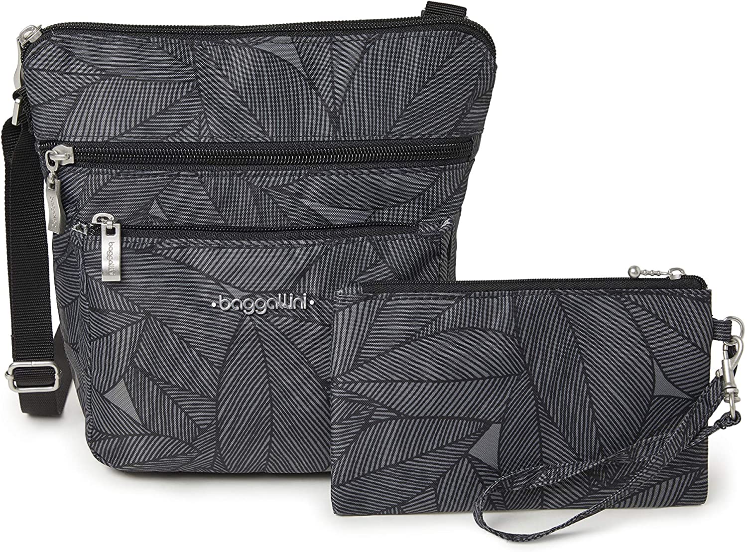 Baggallini Pocket Crossbody Bag With RFID Protected Wristlet eBay