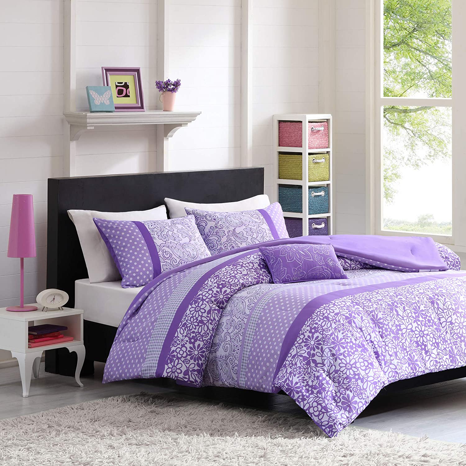 Purple cheap kids comforter