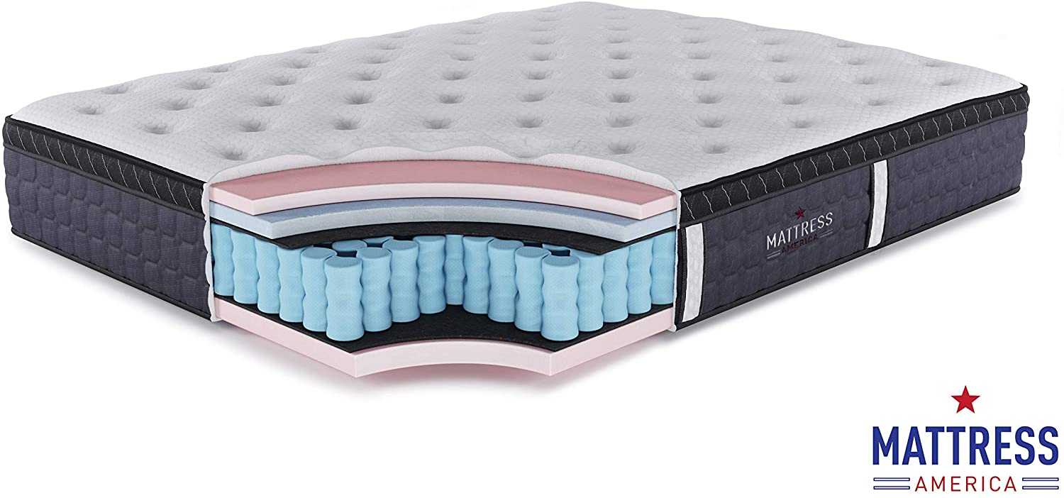 mattress america frost 13 inch hybrid pocket