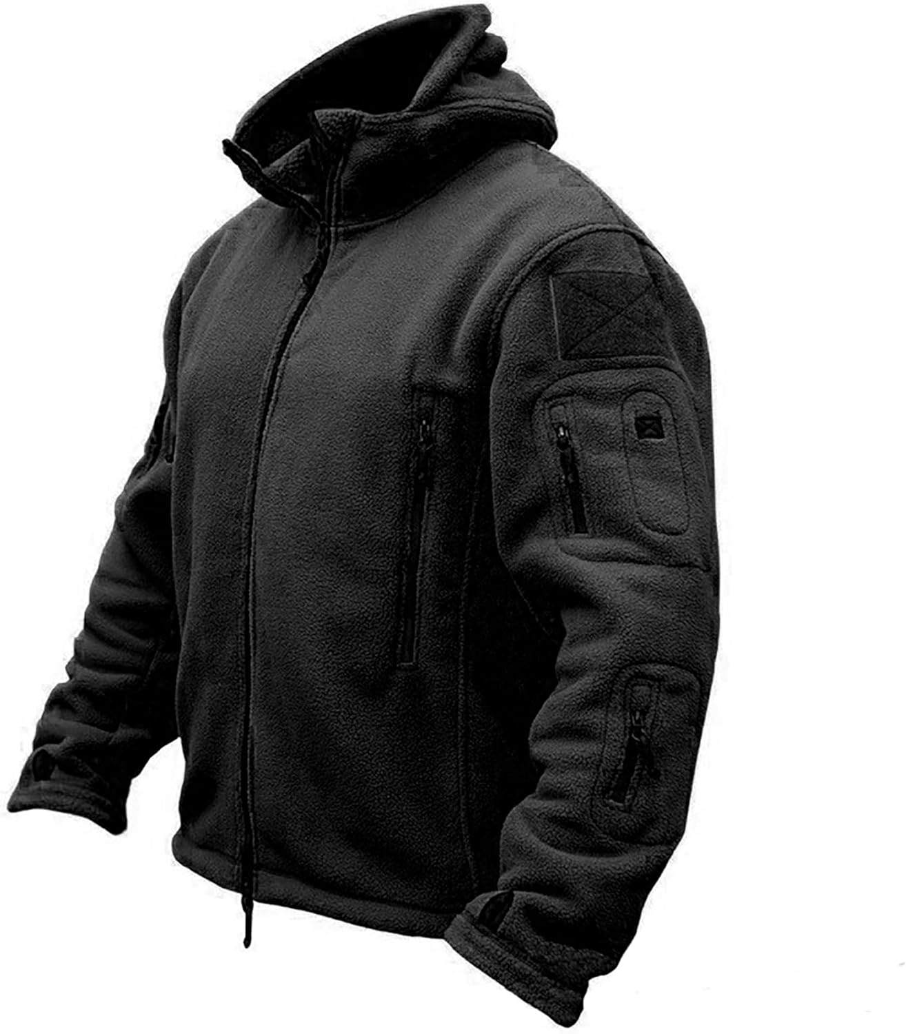 Mens Bearskin Hoodie Winter Warm Military Tactical Sport Trucker Long ...