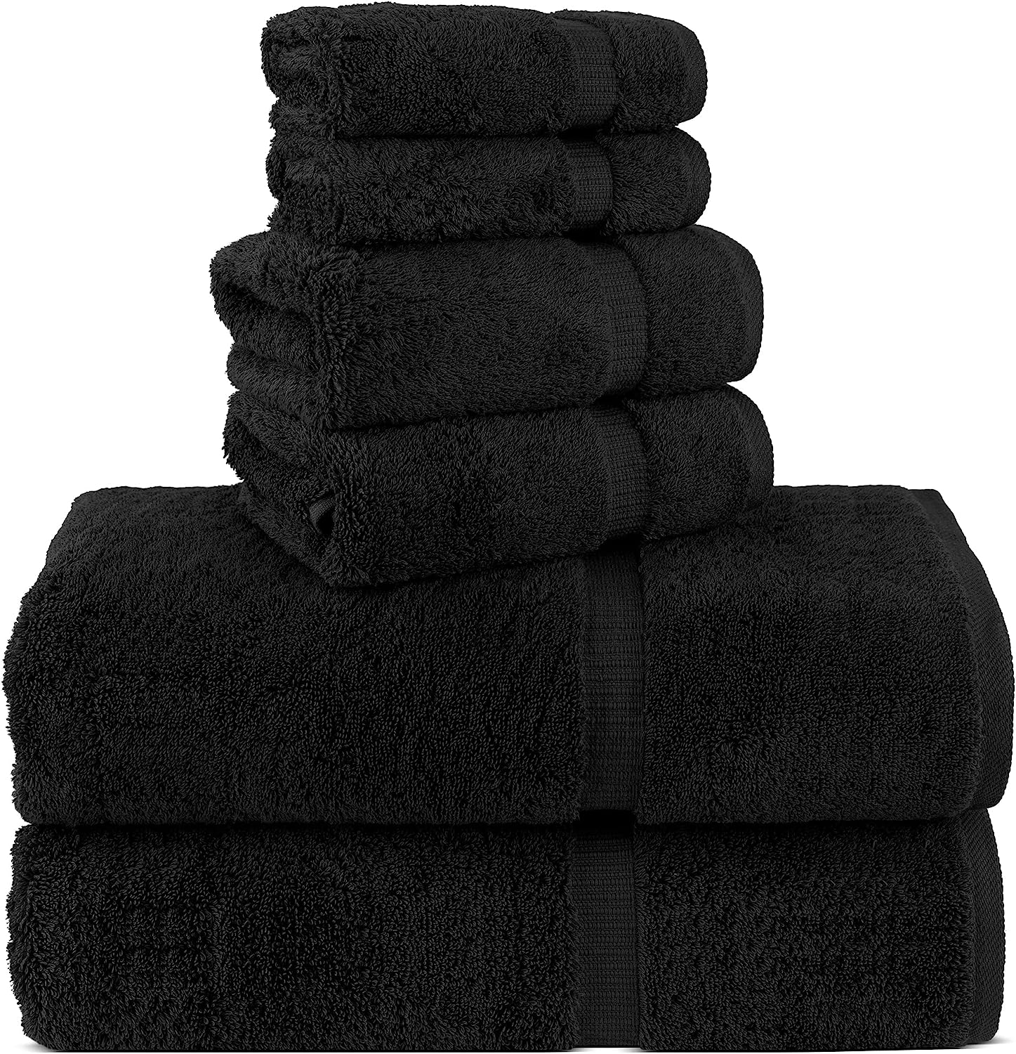 Chakir Turkish Linens 100% Cotton Premium Turkish Towels for Bathroom |  27'' x 54'' (4-Piece Bath Towels - White)