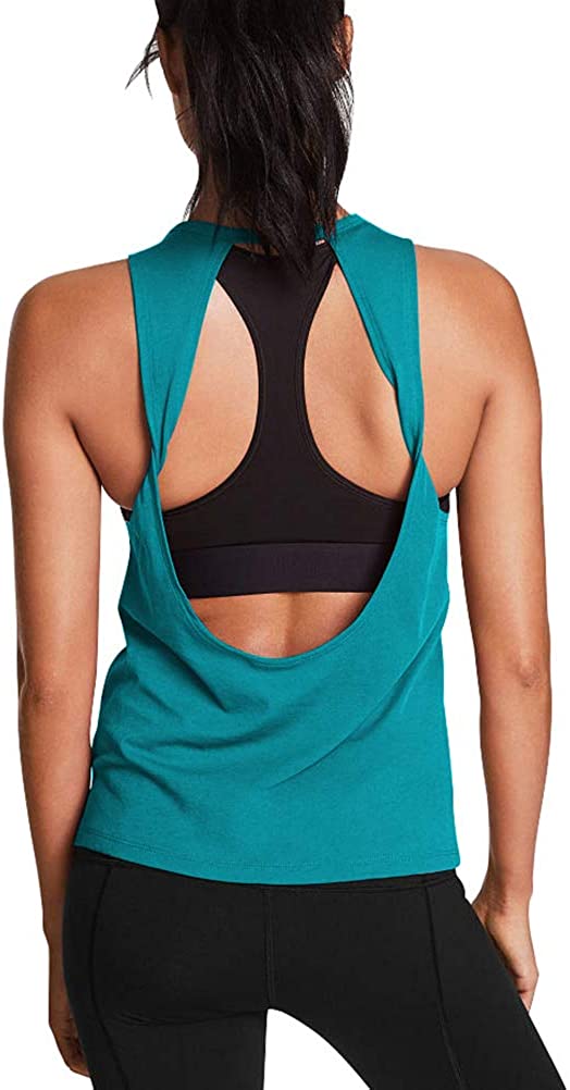 Mippo Workout Tops for Women Yoga Athletic Shirts Running Tank