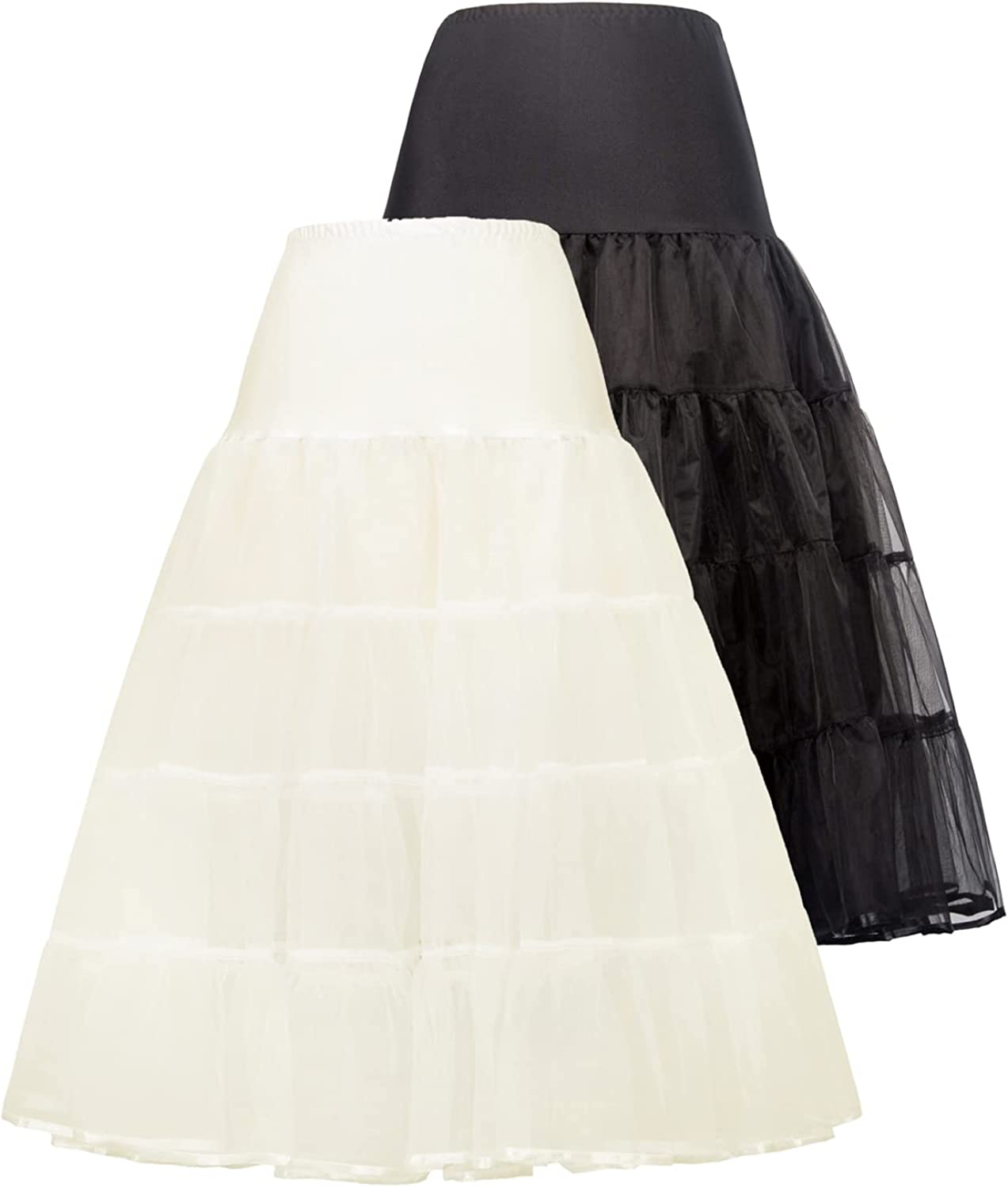 18 Colors Women's Vintage Petticoat Tutu Underskirt Crinoline