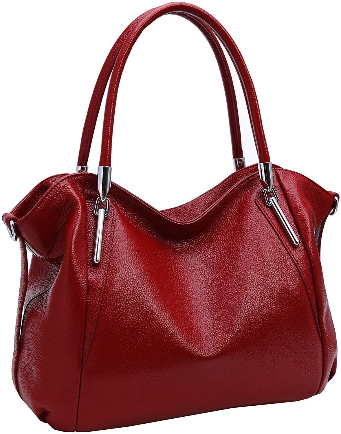 Heshe Women’s Genuine Leather Purse and Handbags Tote Top Handle Bags Crossbody Bag Hobo Purses Designer Satchel for Ladies 