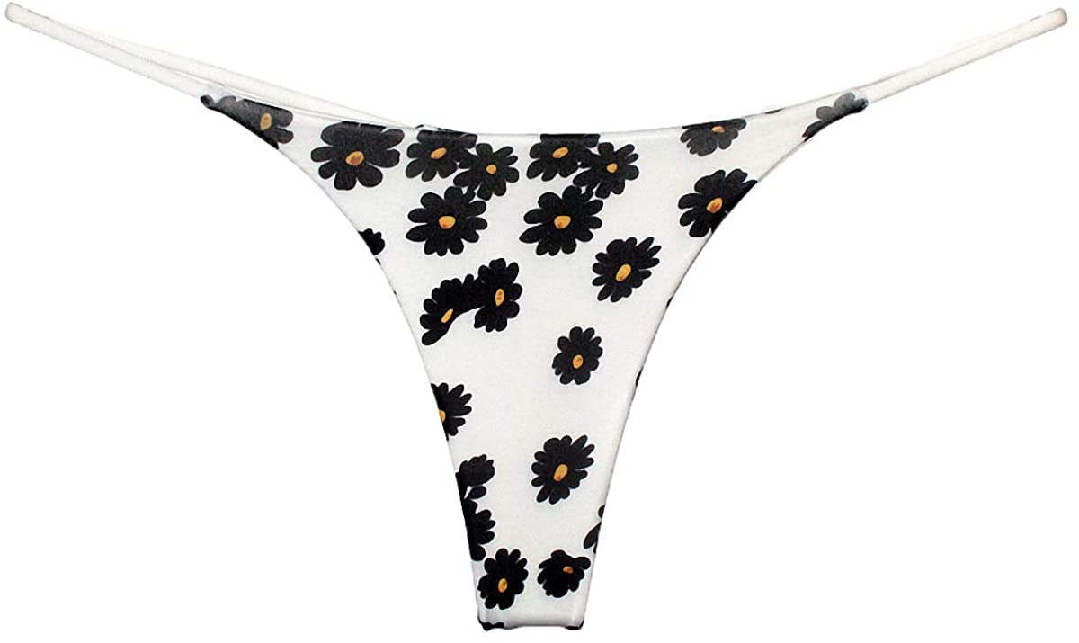 SAKVILSEC Women Underpants Seamless Thong Temptation Underwear