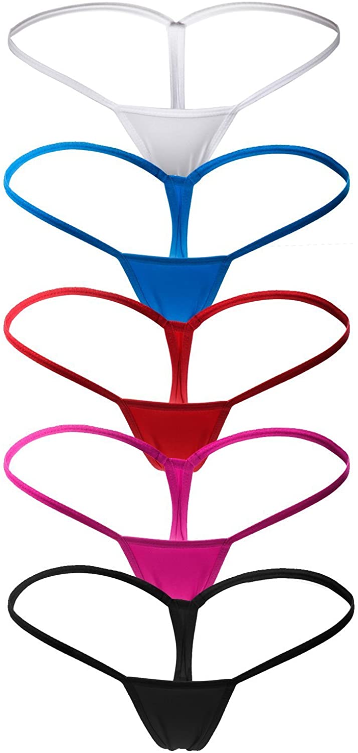 ETAOLINE Women's Low Rise Micro Back G-String Thong Panty Underwear | eBay