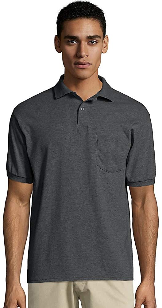 hanes comfortblend polo