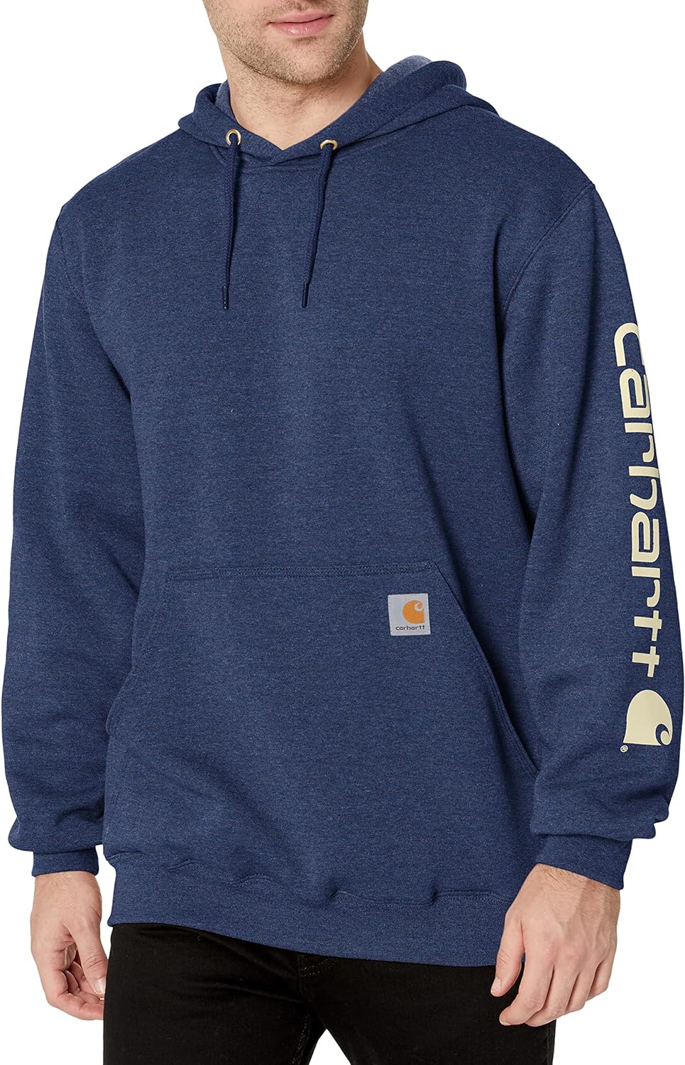 Carhartt Men's Loose Fit Midweight Logo Sleeve Graphic Sweatshirt