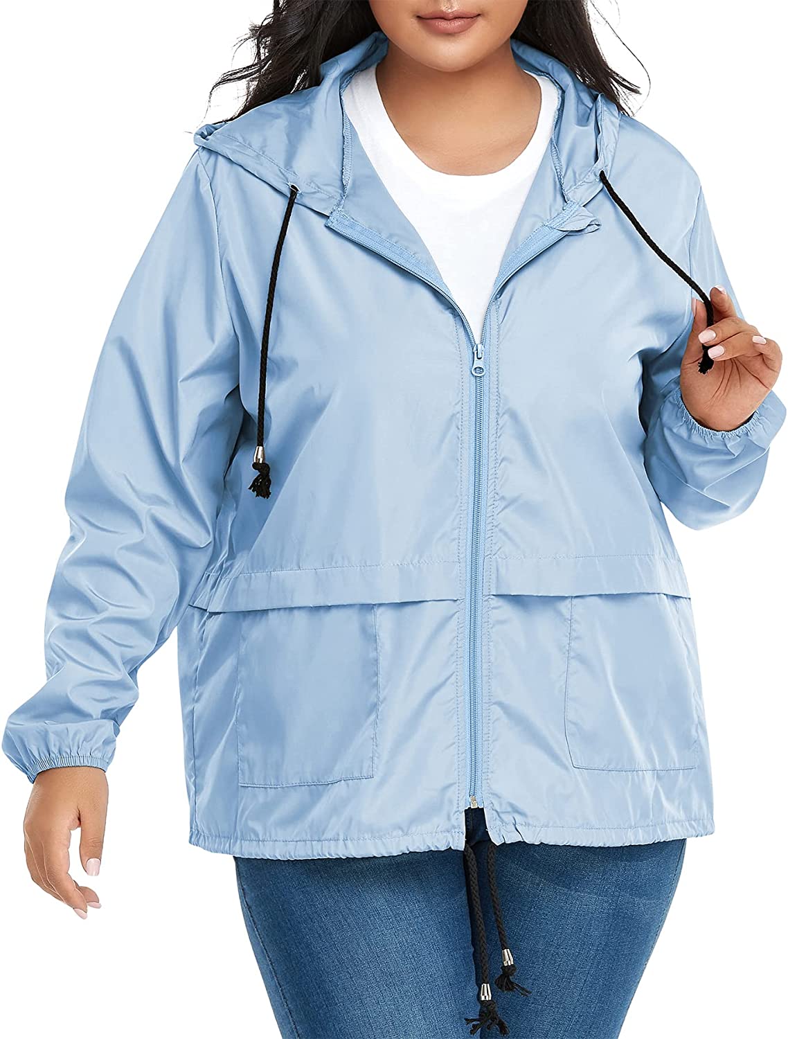 Women's lightweight hotsell packable raincoat