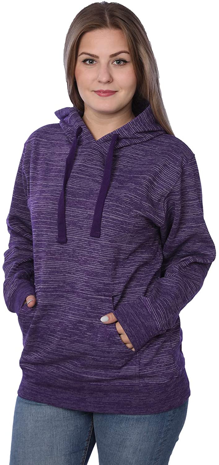 Women's Active Plus Size Pullover Hoodie Sweatshirt