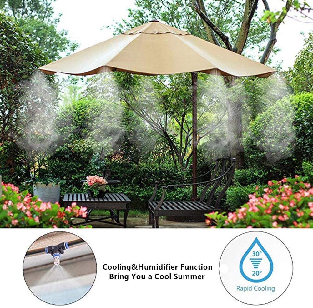 Misting Cooling System Mist Cooling System DIY Outdoor ...