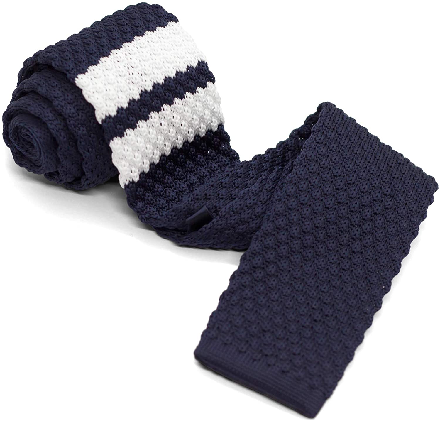 Men's Sky Blue Plain Tie Knit Knitted Tie Necktie Narrow Slim Skinny ZZLD911
