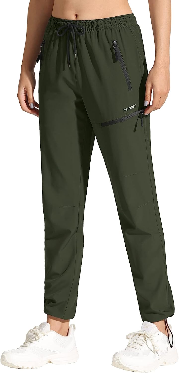  MOCOLY Women's Hiking Capris Pants Outdoor Lightweight Quick  Dry Water Resistant UPF 50 Cargo Pants with Zipper Pockets 2 Pack :  Clothing, Shoes & Jewelry
